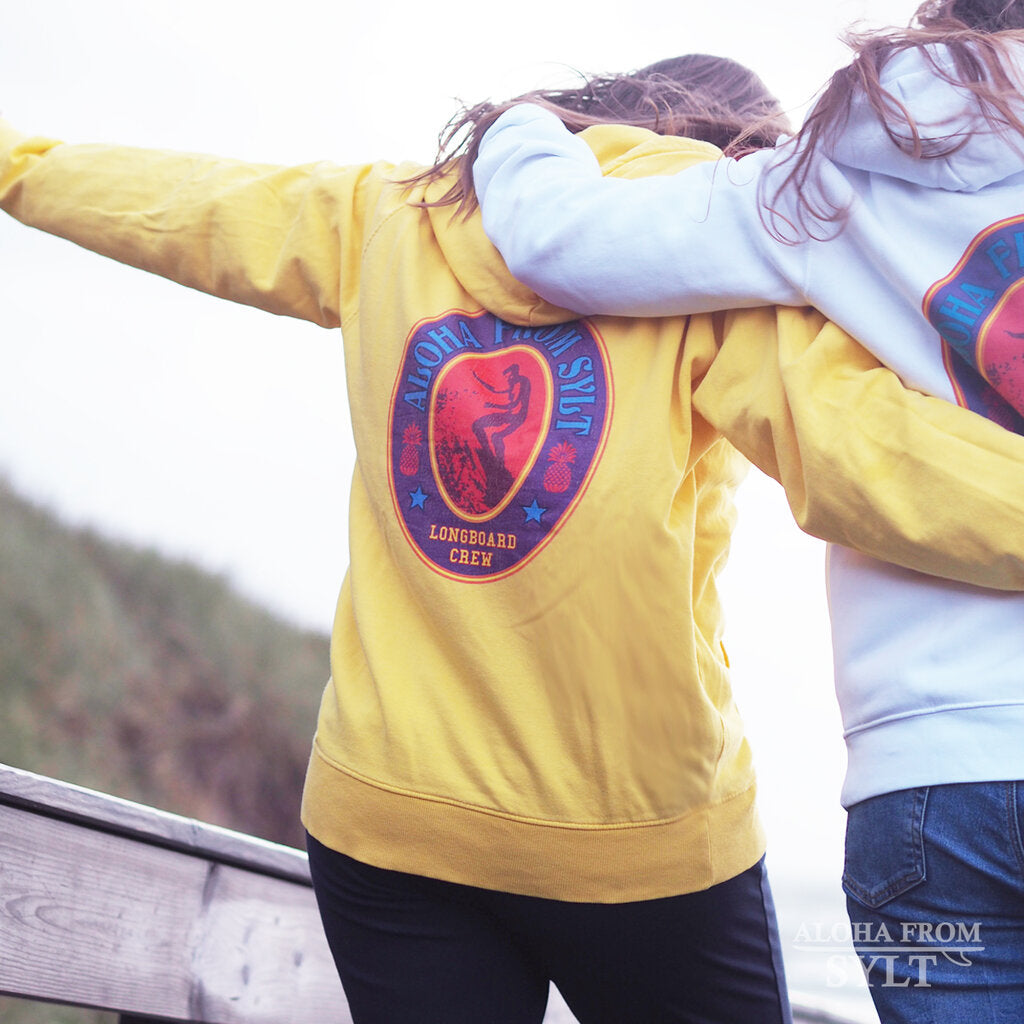 Hoodie - Surfer Longboard Crew
