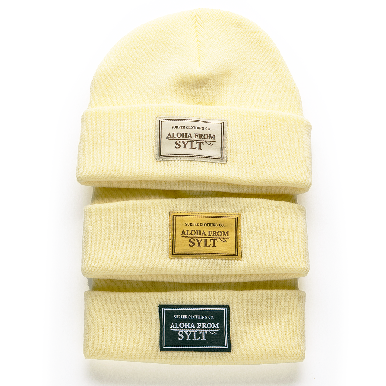 Fisher's Beanie - Powder Yellow